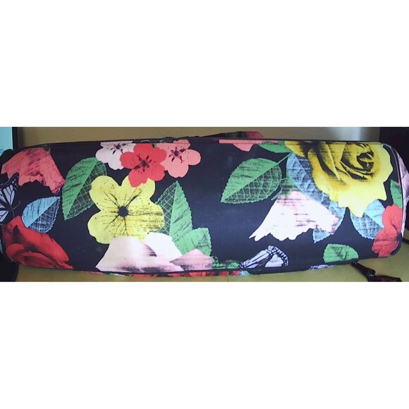 Vera Bradley LARGE DELUXE DUFFEL BAG Havana Rose Quilted Floral Travel Bag - Picture 8 of 9